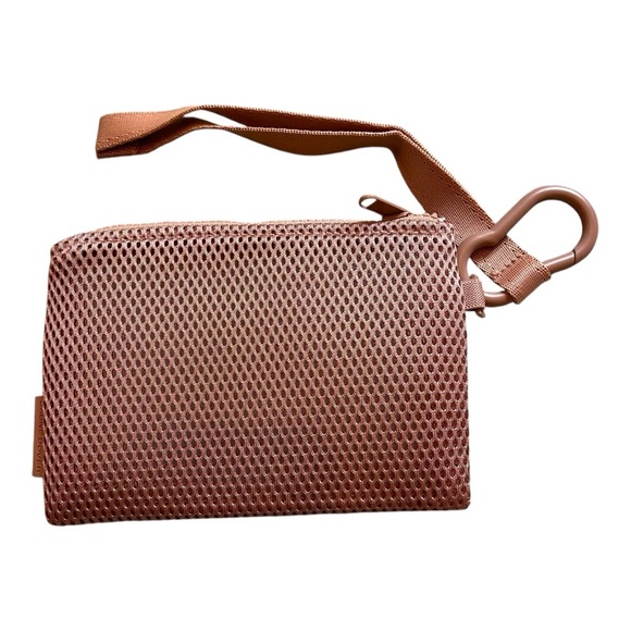 Dagne Dover Parker Mesh Air Pouch w Keychain Attachment Sienna - Picture 1 of 3